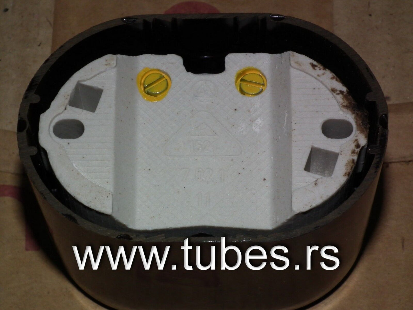 NOS three phase inlet Retro look 380V 400V 16A 3x380V