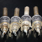 Two (2) NOS Beehive 2pF - 10pF variable trimmer capacitors - tubular piston caps
