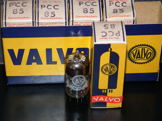 PCC85 Valvo by Siemens NOS NIB RARE 9AQ8 Bottom Code Telefunken Getter, Munich