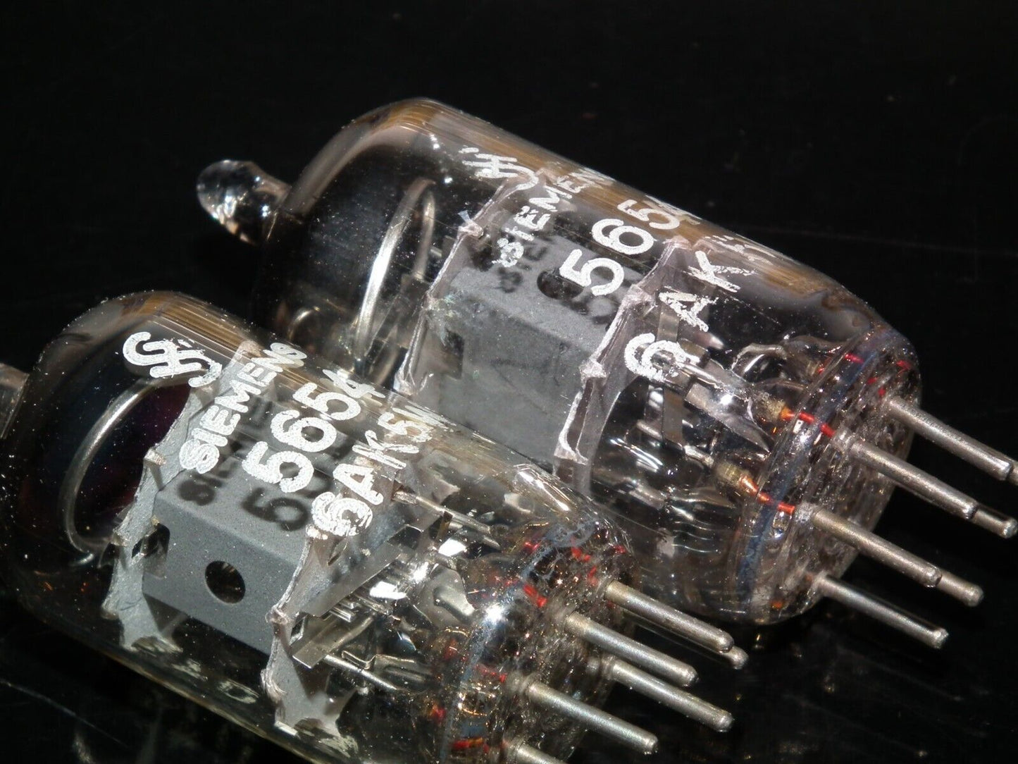 Matched Pair 5654 6AK5W EF95 E95F Siemens NOS NIB Munich Siemens & Halske German