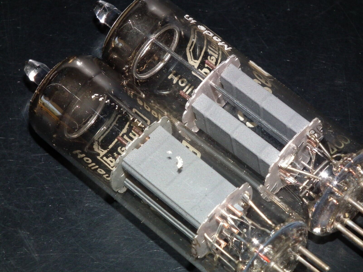 Matched pair E92CC Mullard Made in Heerlen Holland in 1960, Used tested 100%
