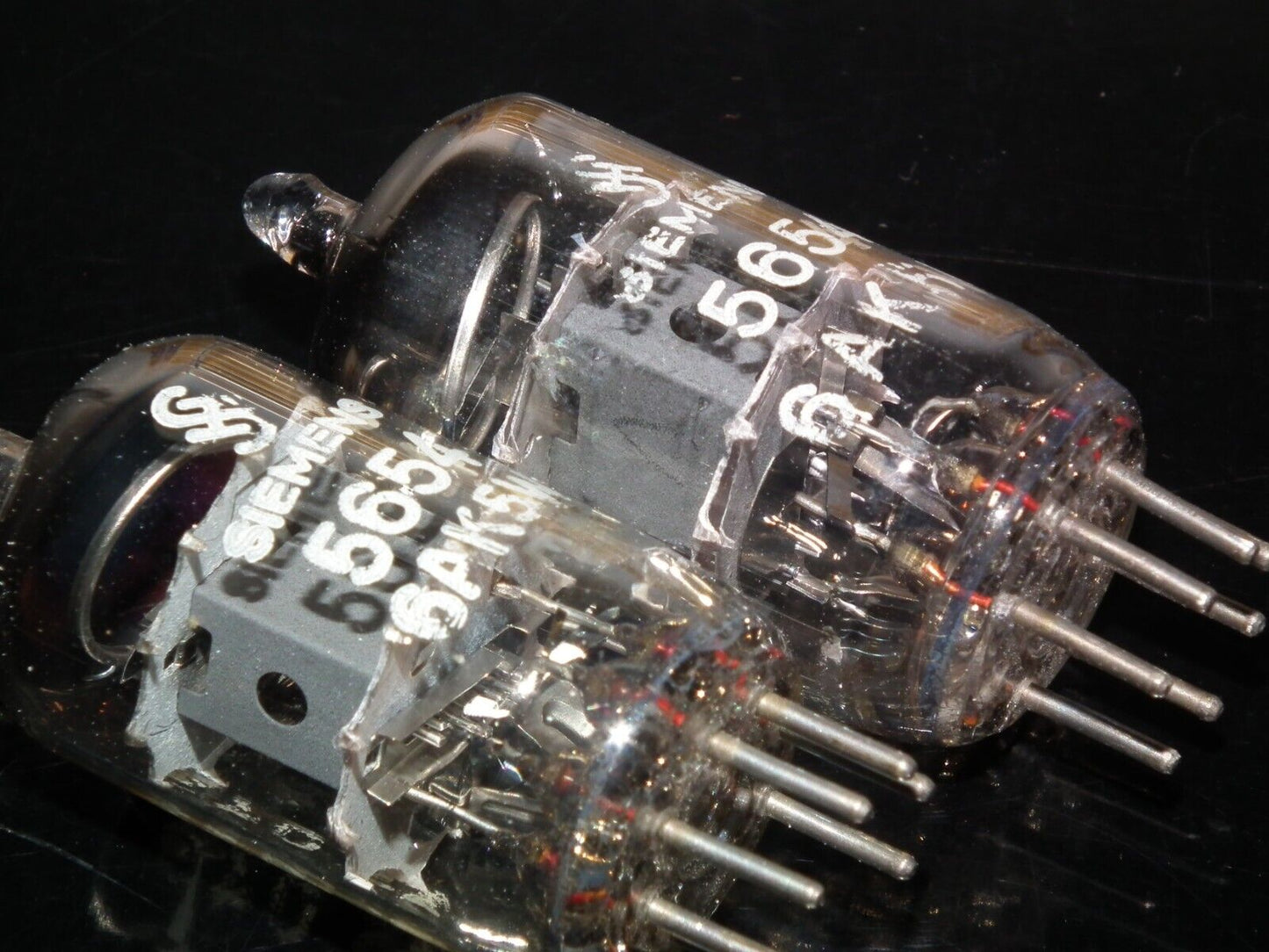 Matched Pair 5654 6AK5W EF95 E95F Siemens NOS NIB Munich Siemens & Halske German