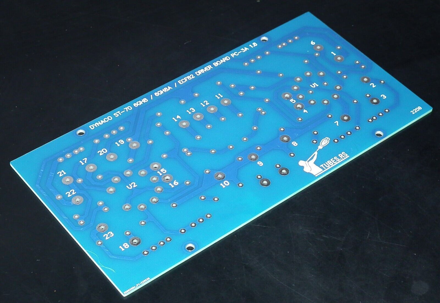 DYNACO ST-70 6GH8A / 6GH8 PC-3 DRIVER BOARD PCB  Retro Phenolic Look