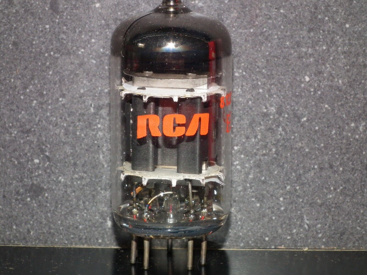 8233 RCA E55L NOS NIB Black Anode - Carbonized Nickel
