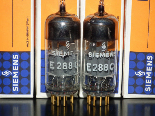 E288CC Siemens 8223 Platinum Matched Pair NOS NIB Munich Tube Plant