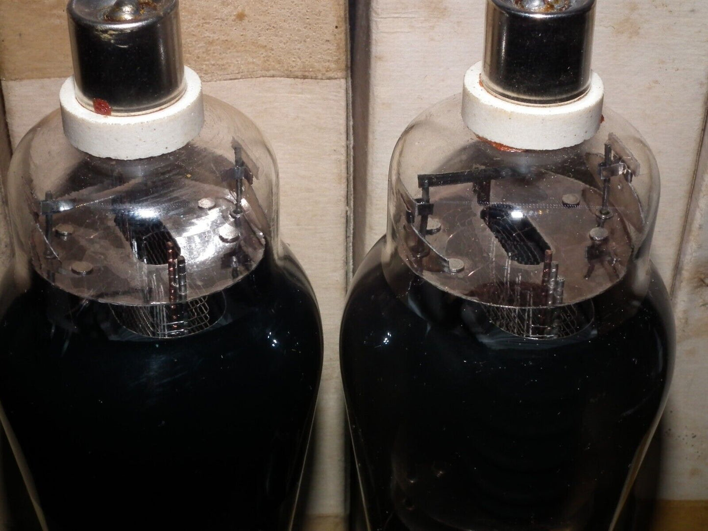 Platinum Matched Pair 2E22 KEN-RAD NOS NIB Made in USA Black Coated DHT Pentode