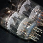 Matched pair 6201 GE 12AT7WB Triple Mica Square Getter tested 90% of NOS