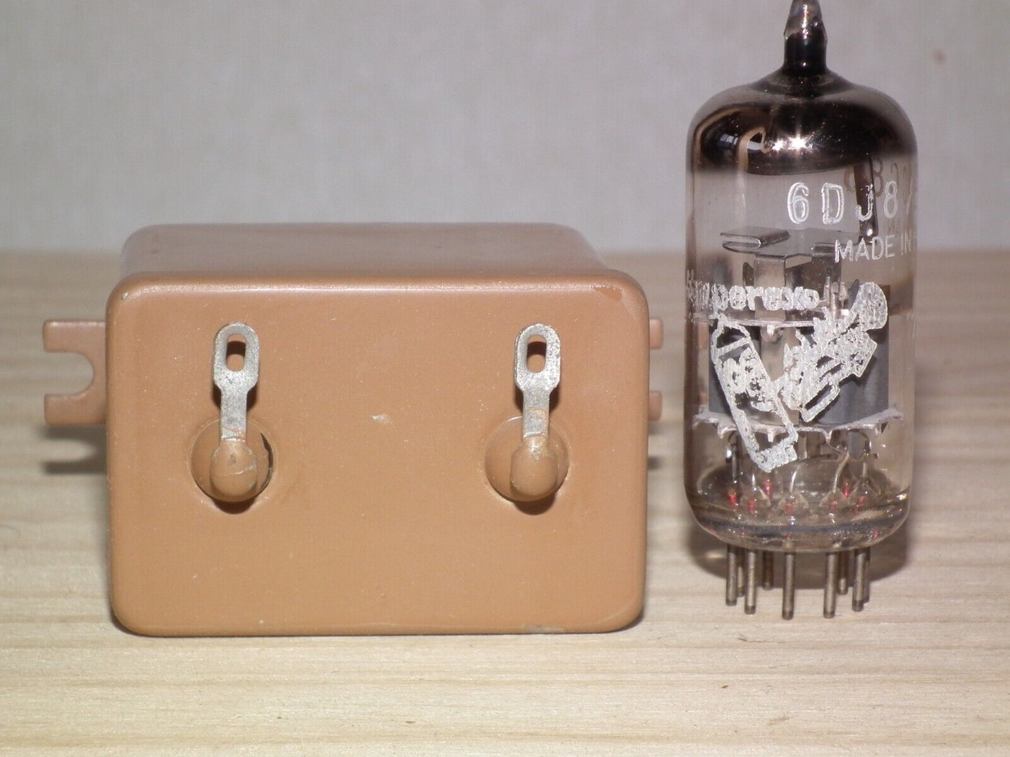 NOS PIO Capacitor 10mfd 200V 10u Paper in Oil MBGP-2 Soviet made in 70s