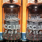 Platinum matched pair PCC189 7ES8 Ultron Tungsram very quiet, variable mu