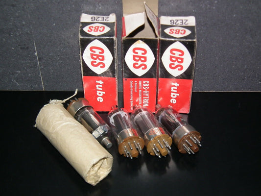 2E26 CBS Teonex NOS NIB Output pentode