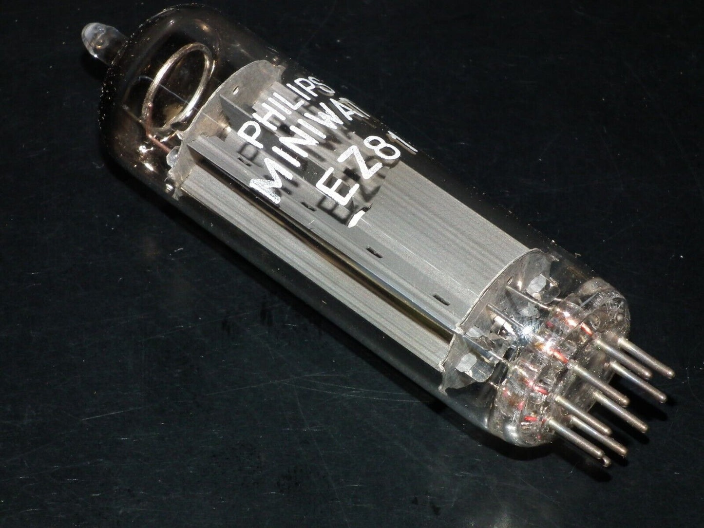 EZ81 Mullard 6CA4 NOS in Original wrap pack Rebranded Philips Miniwatt 1965