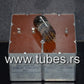 Two vintage Siemens electrolytic capacitors 2500uF / 35V Klangfilm, Germany