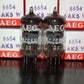 Platinum Matched Pair 5654 6AK5W EF95 Telefunken NOS diamond bottom - Little Dot