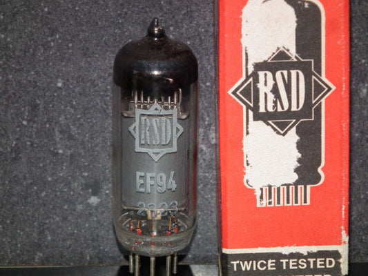NOS NIB EF94 6AU6 RSD Microphone Pentode Low Noise Tested
