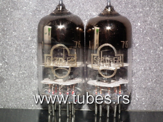 Matched Pair 6S3P-EV 6С3П-ЕВ Reflektor Saratov 1976 EC86 PC86