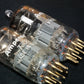 7308 Amperex E188CC RARE gray shield, matched pair tested NOS, gold pins 1961 P2