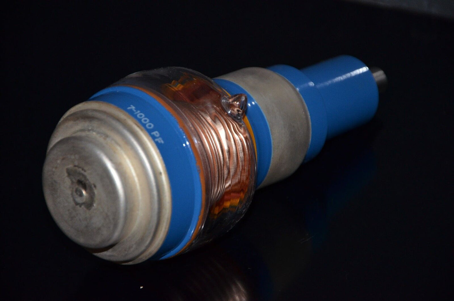 One NOS Jennings variable capacitor UCSL1000-5S 7-1000pF 5000V