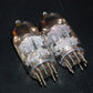 ECC81 12AT7 Valvo  (Used, matched pair) Siemens Halske Munich tube plant 60s