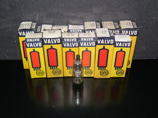 GY501 Valvo Hamburg NOS NIB 3BH2 Half wave rectifier made in West Germany