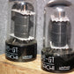 Matched Pair 6V6GT HITACHI Japan USED tested NOS Great Sounding 6V6-GT