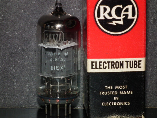 12AX7A RCA ECC83 7025 NOS NIB USA 60s Tested 100% Balanced sections