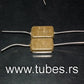 Two Silver Mica Capacitors KSO2 510pF 500V Soviet Audio Grade Caps