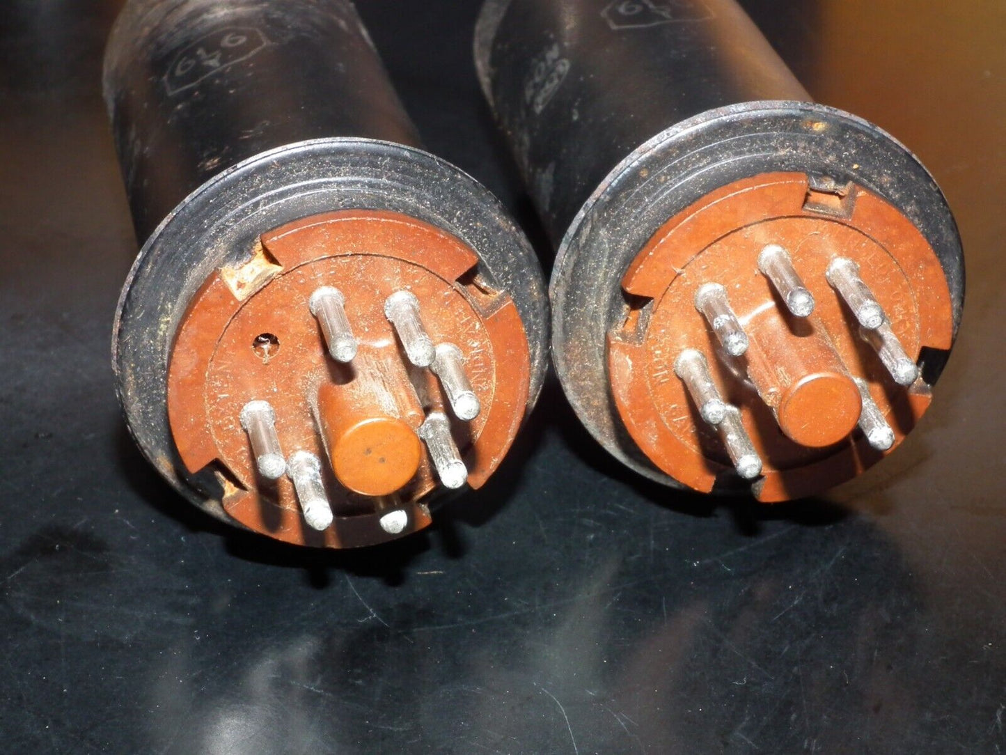 6L6Y RCA Platinum Matched Pair Used tested NOS
