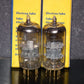 Platinum Matched Pair Siemens E88CC Used Tested NOS GRAY SHIELD The same codes