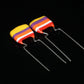 Two Mullard C280 Tropical Fish Capacitors 0.047uF 400V 47nF British Guitar Sound