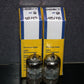 Platinum Matched Pair Siemens E88CC Used Tested NOS GRAY SHIELD A01 MP5