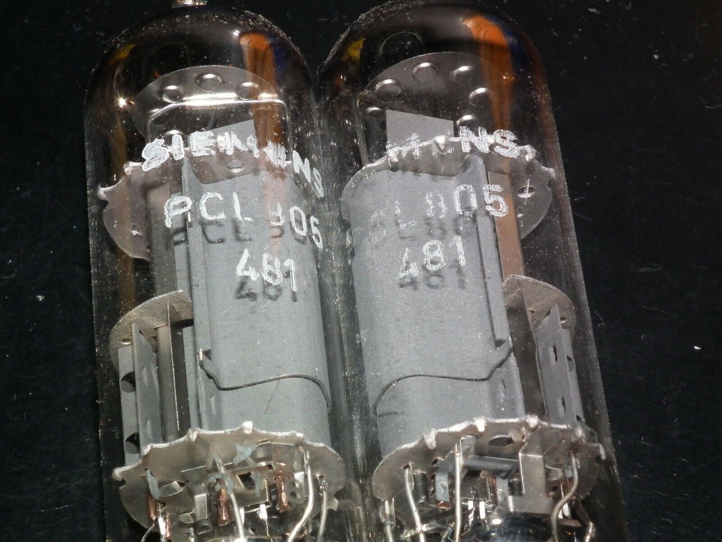 Matched Pair (Two tubes) PCL805 Siemens Triode Pentode Tube NOS NIB