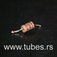 RF ceramic doorknob HV capacitor CRL855 3pF 5000V NPO Used, tested