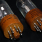 One (1 pcs) Edison 501 Delay relay Brown base As is!