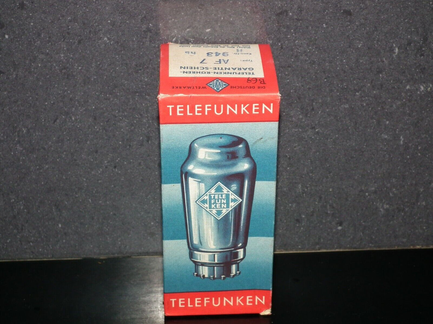 Telefunken AF7 NOS NIB Sealed Box