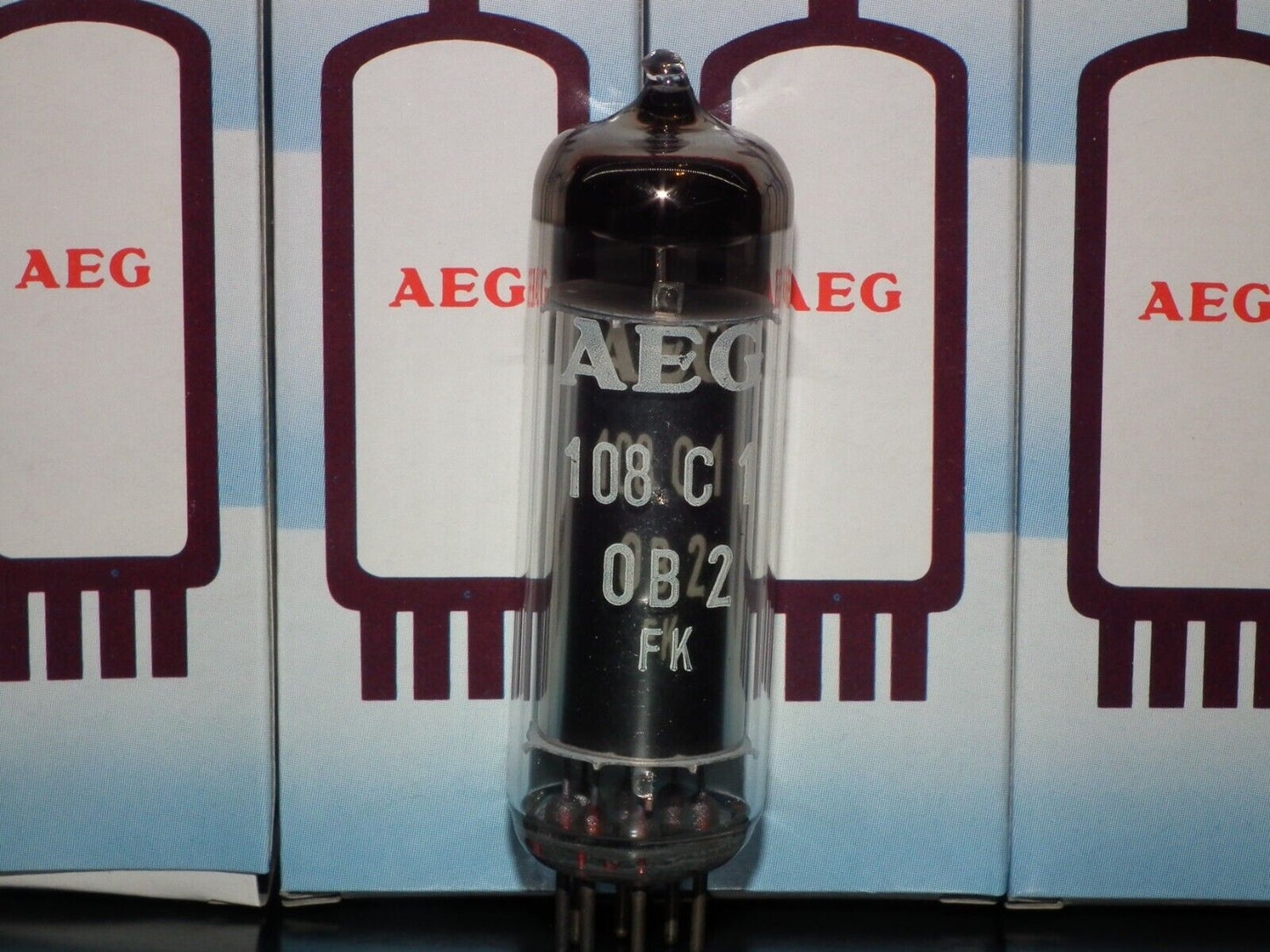 Ten (10 pcs) 108C1 AEG Telefunken NOS NIB 0B2 OB2 stablilisator tube STV108/30