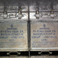 Two vintage Siemens capacitors 500uF 40V Klangfilm tube audio W.Germany 500mfd