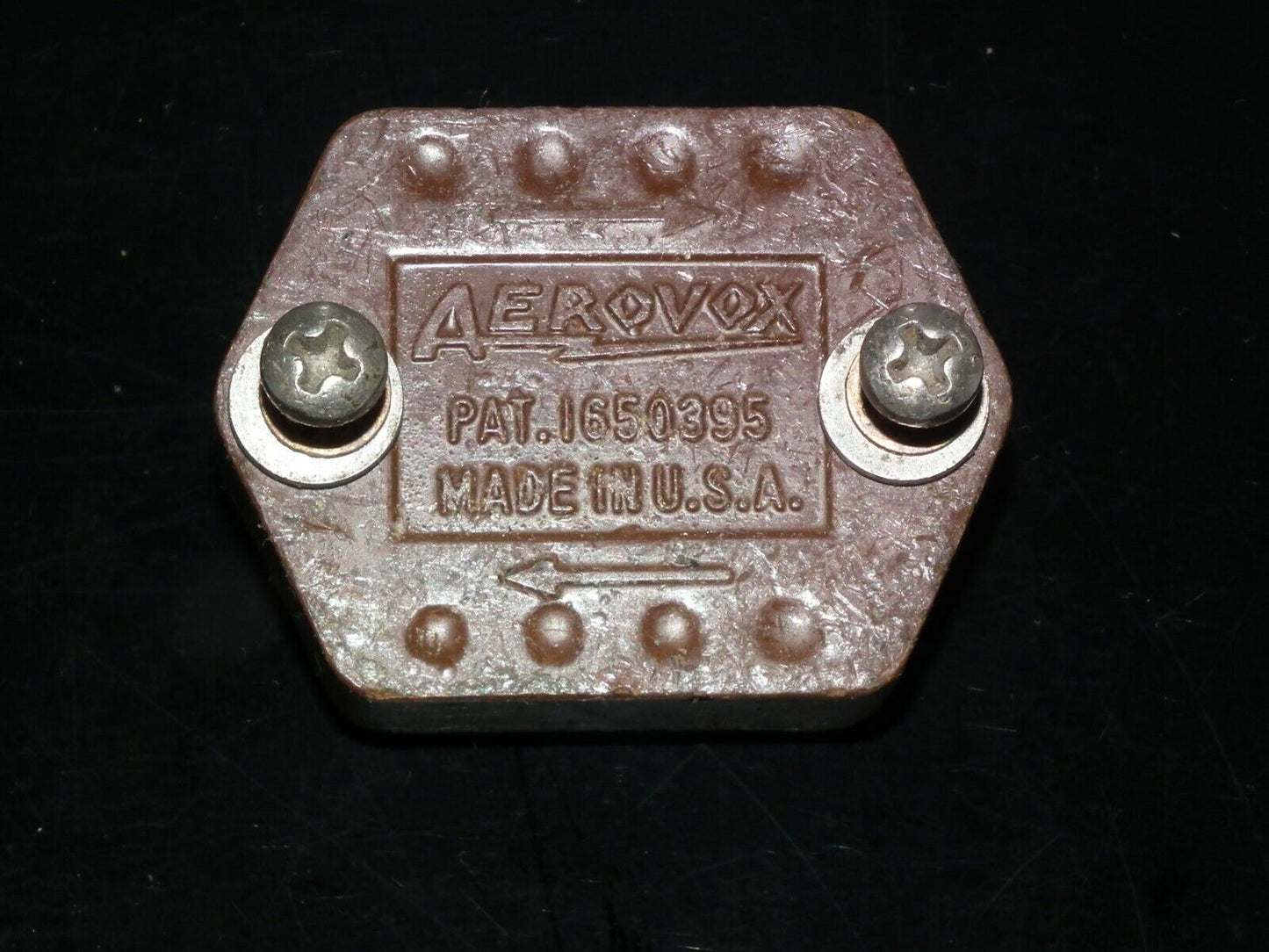Aerovox vintage MICA Capacitor 300pF 1200V / 2400V Ham radio Tube audio Used