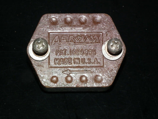 Aerovox vintage MICA Capacitor 300pF 1200V / 2400V Ham radio Tube audio Used