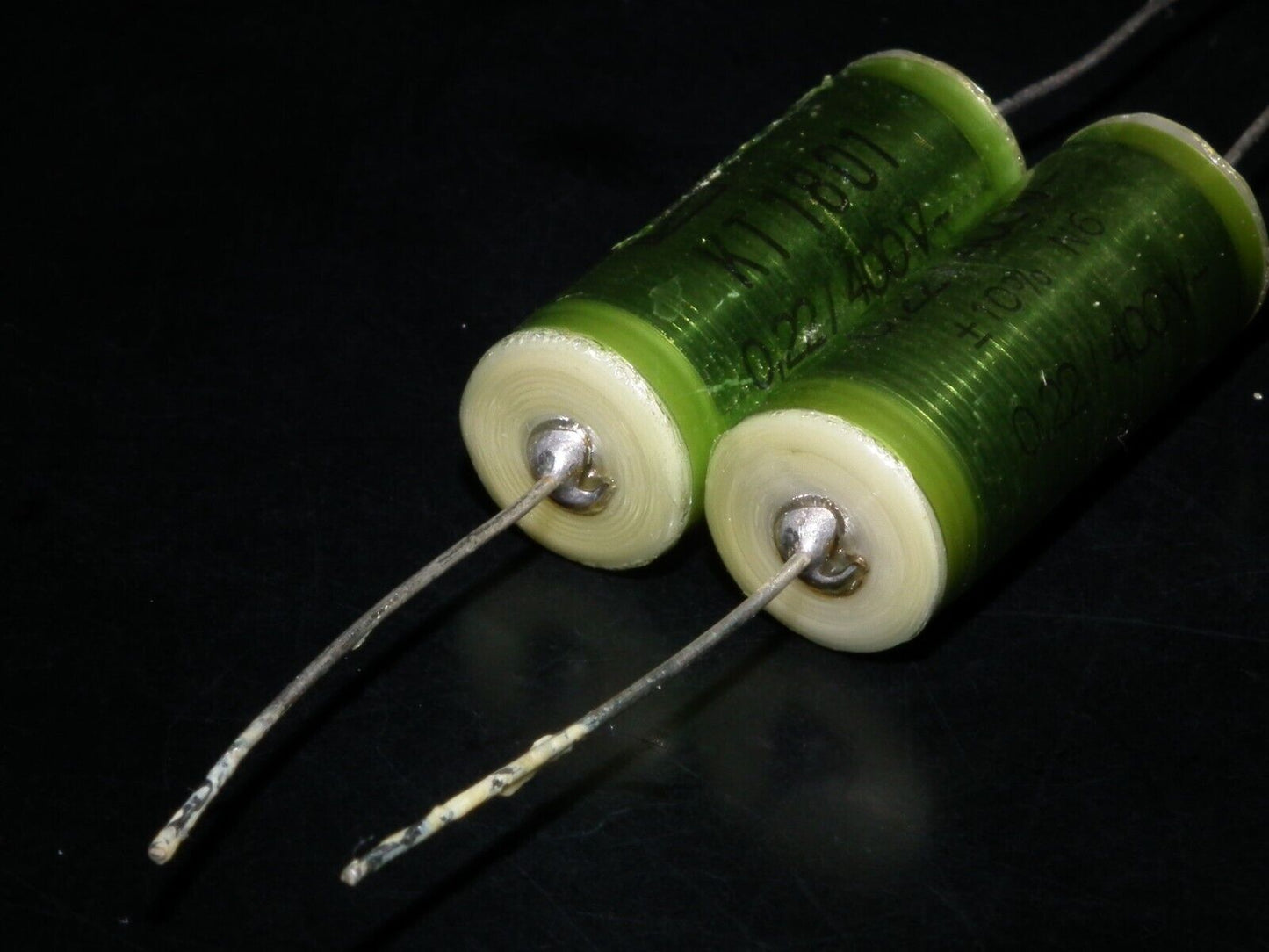 Pair (2 pcs) ERO GOLD Audio Grade 220nF 400V Polypropylene Capacitor NOS 0.22u