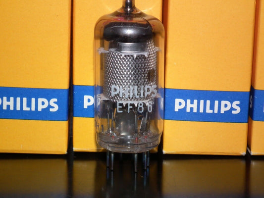 EF86 Philips 6267 NOS Mesh Plate Holland Heerlen 1967