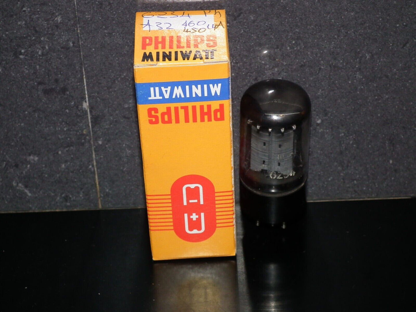GZ34 Mullard 5AR4 Used Tested NOS Strong Balanced DD Getter  460/450 mA f32 code