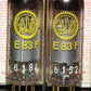 E83F Valvo Matched Pair NOS NIB Yellow Logo Philips Heerlen D Getter 1960