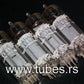 Platinum matched quad EL86 6CW5 Philips Mazda NOS NIB tube audio pentode