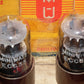 Mullard ECC35 6SL7GT NOS NIB Matched Pair Brown Base D Getter Blackburn 1958