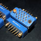One MS24012-2 Continental Connector NOS GOLD PLATED MS 24012-2 New Old Stock USA