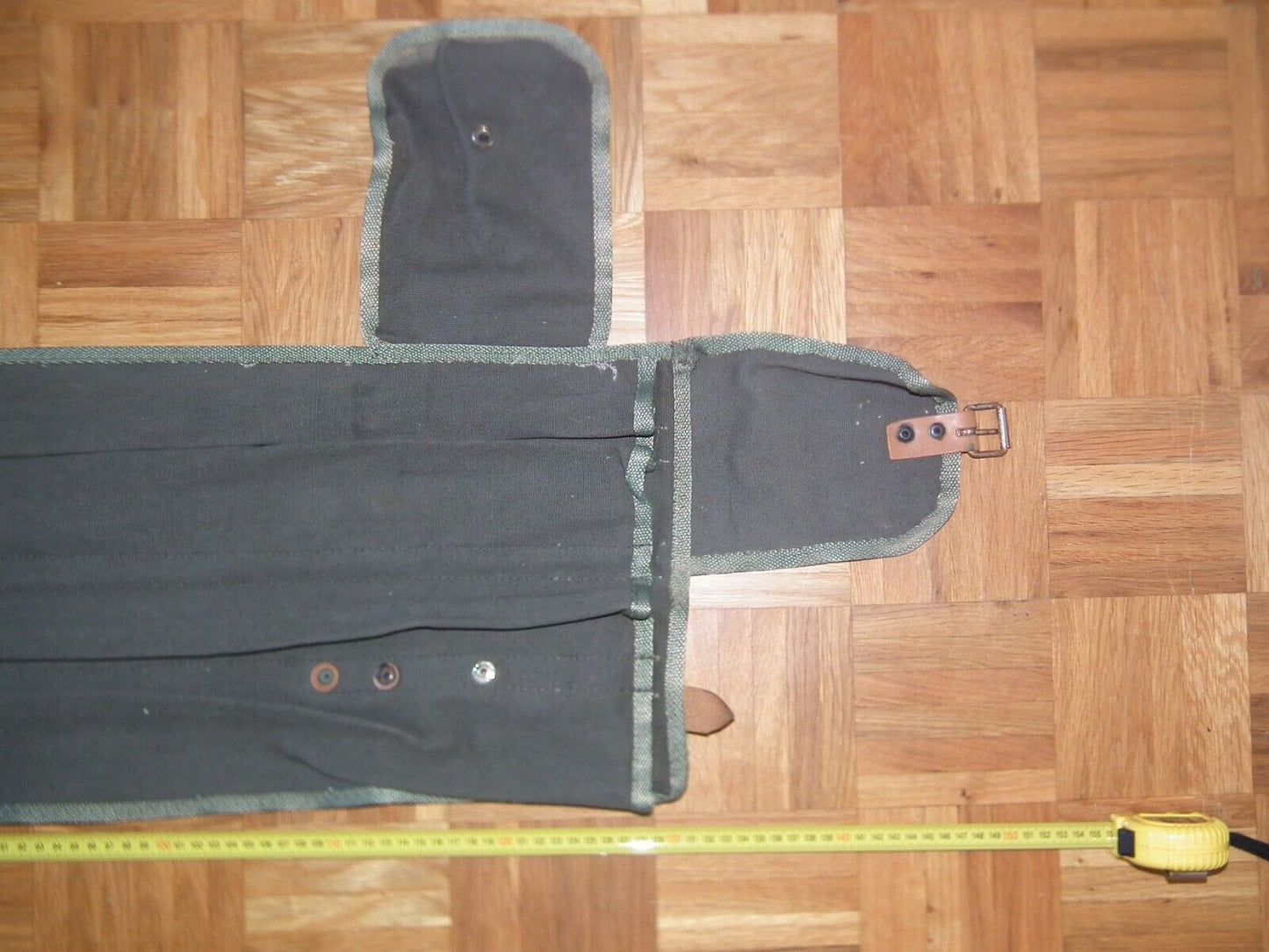 Military Radio Antenna Storage Carry Bag Genuine JNA Yugoslavian Army from 60s